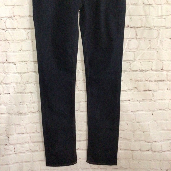 J. Crew Matchstick Skinny Straight Dark Wash Jeans - Size 25 Regul… - Picture 3 of 11